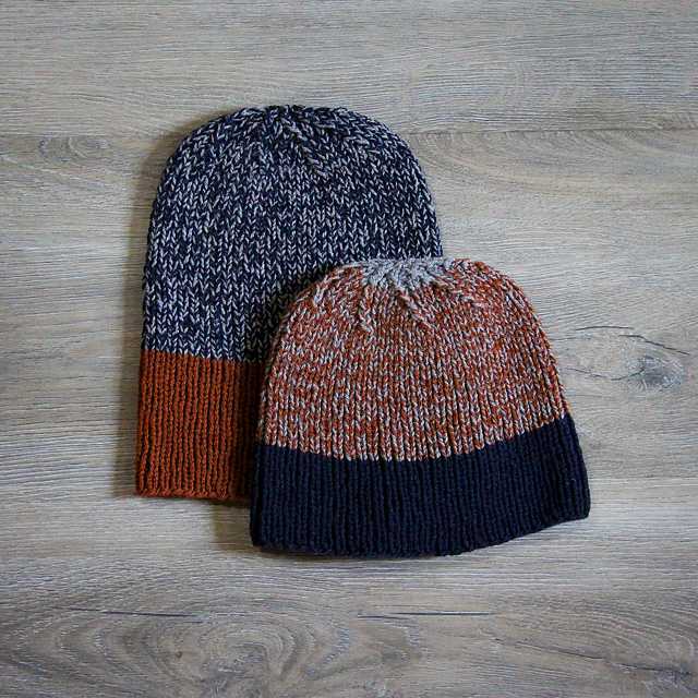 Ravelry Soulmates Hats pattern by Meghan Babin