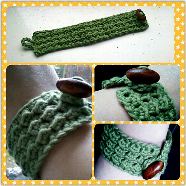 Bumps + Button bracelet