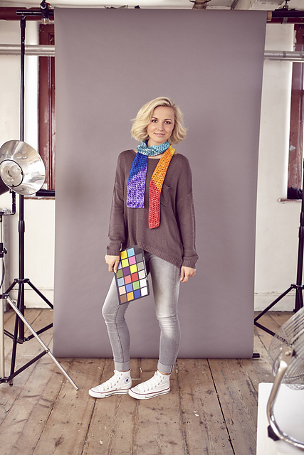 Colour Card Scarf
