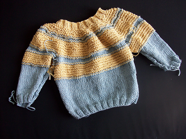 Jeremy's Garter Stitch Stripes