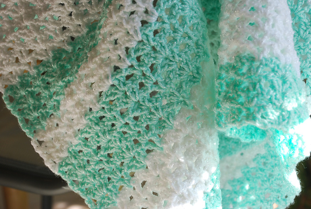 Coconut Candy Baby Blanket