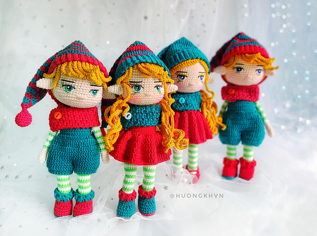 Christmas Elves Jin and Joe