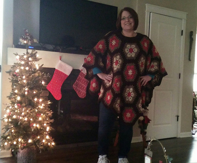Retro Poncho