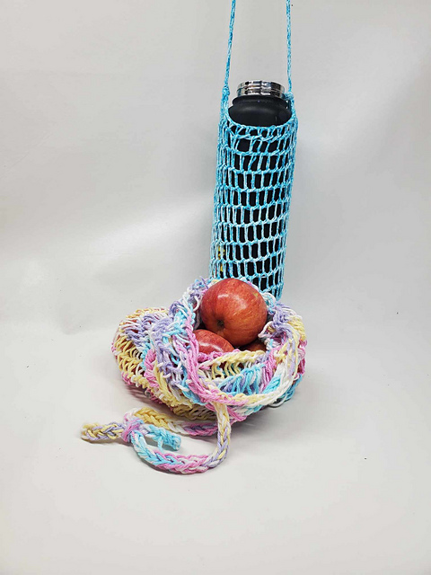 bottle holder and market bag