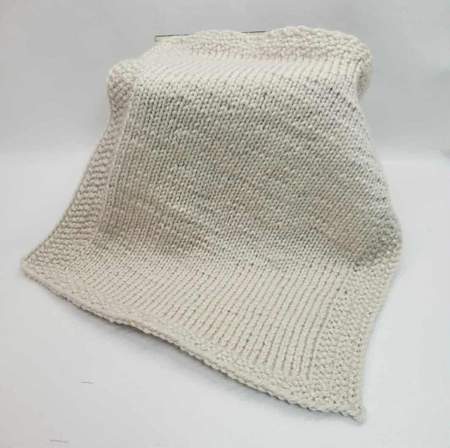 Loom Knit Squares: Knit Stitch
