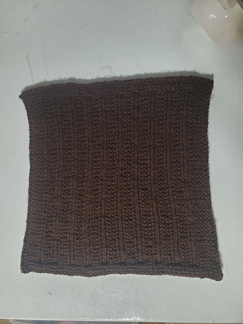Squares: Welted Rib