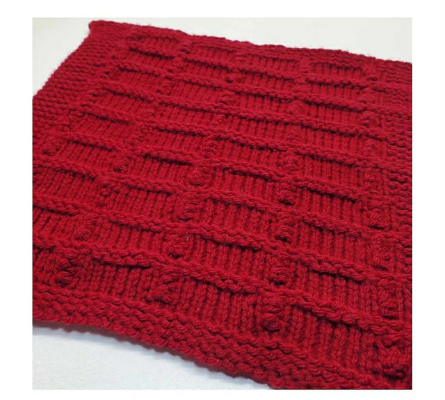 Squares: Ridged Bobbles