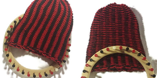 Vertical Stripe Hat