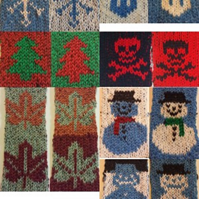Holiday Intarsia