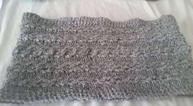 Cable Sampler Neck Warmer