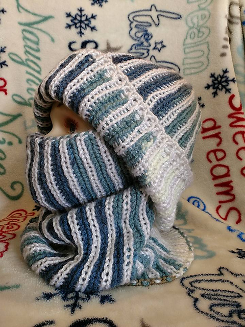 Stockinette Double Knit Set