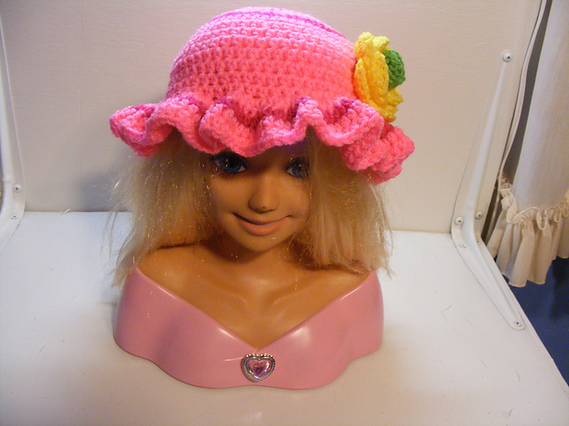 Basic Hat Version 31 Pinks and Flowers