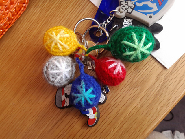 NiGHTS into Dreams Ideya Keyring