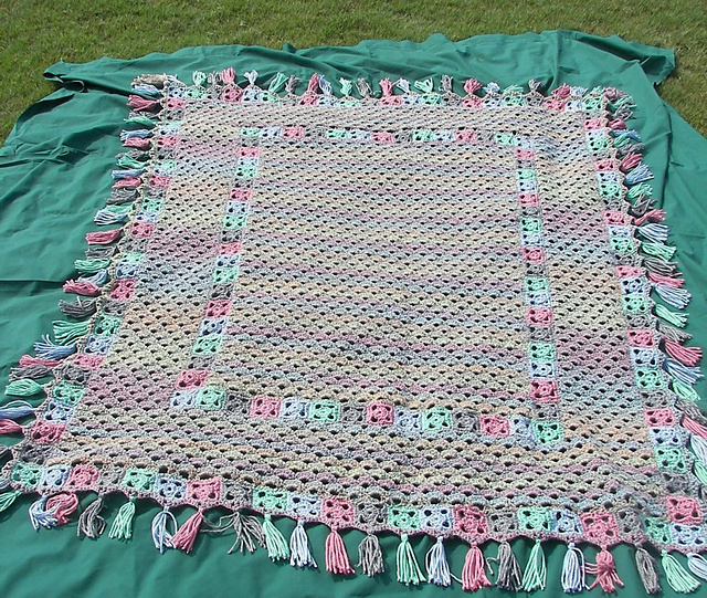 Granny Squares Throw