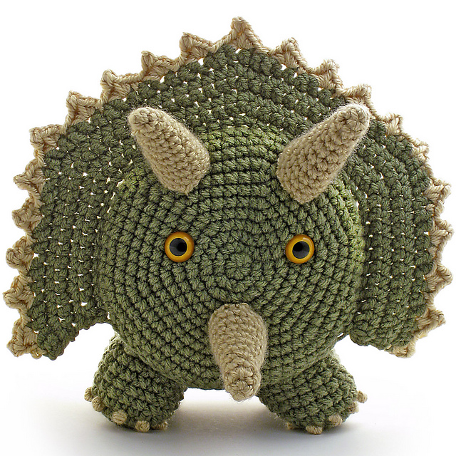 Trina Triceratops Toilet Paper Cover