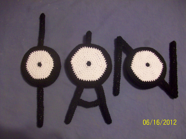 Unown Pokemon (I A N)