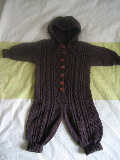 0701-06 Aran Suit with Hood