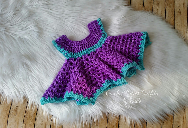 Purple Baby Dress