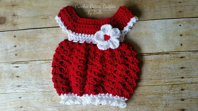 Red Baby Dress Two