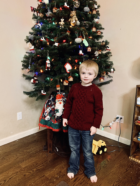 Ronan's Fishermans Sweater