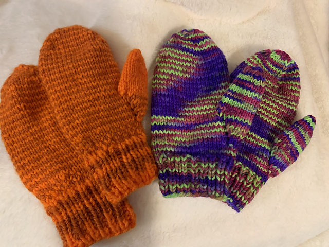 Simple Kids Mittens