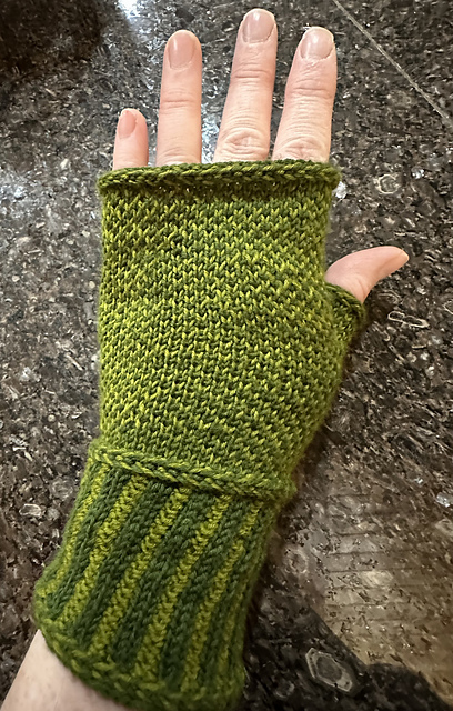 Salt n Pepper Fingerless Gloves