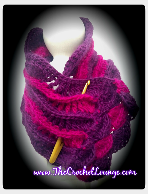 Serendipity Ripple Cowl or Neckwarmer