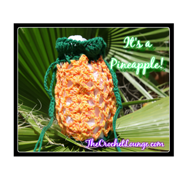 It's a Pineapple! Wrist Bag, Opera Bag & Yarn Tote