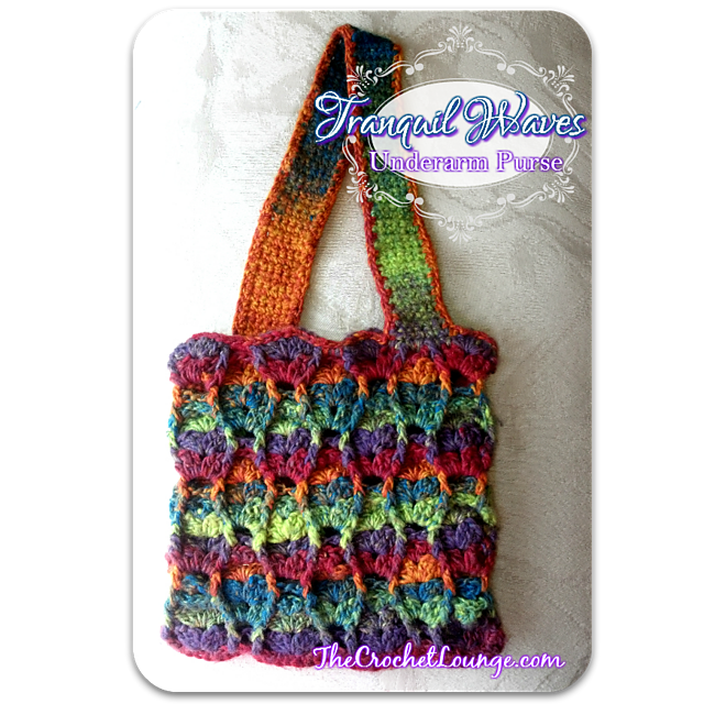 Tranquil Waves Underarm Purse