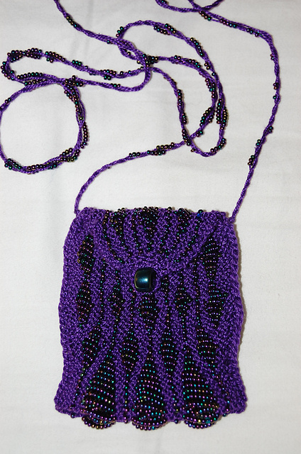 A Summer Odyssey Beaded Knitted Pendant Bag Kit