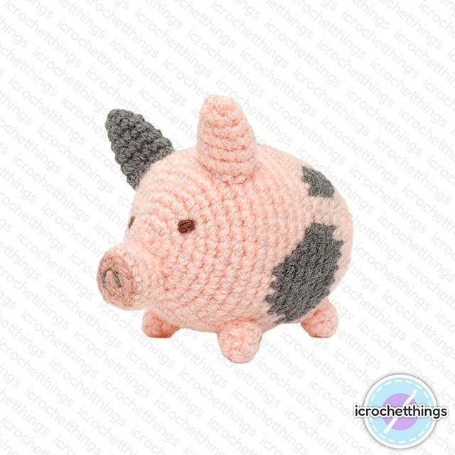 Mini Pig Amigurumi