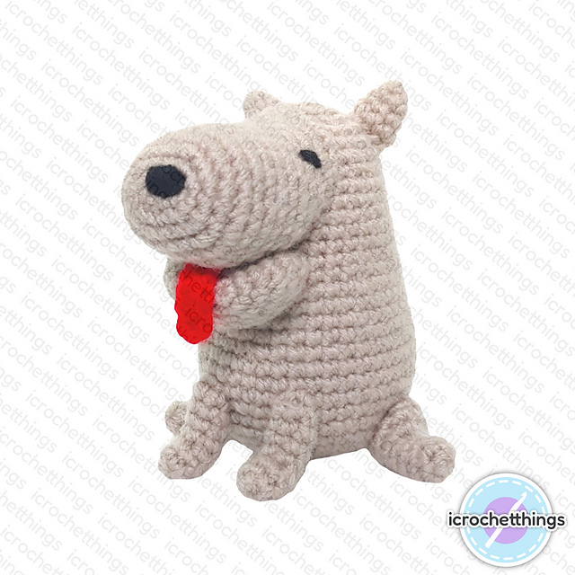 Derpy Dog Amigurumi