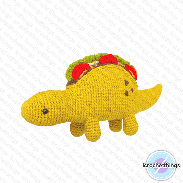 Tacosaurus Amigurumi