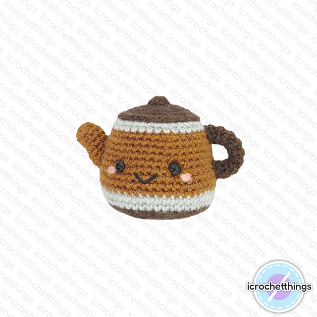 Mini Coffee Pot Amigurumi