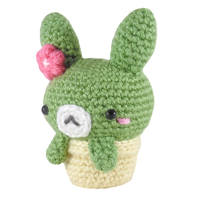 Cactus Bunny Amigurumi