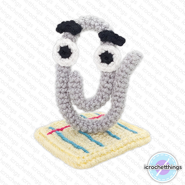 Paper Clip Amigurumi
