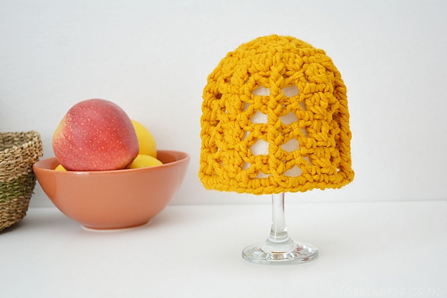 Elaborate spring beanie