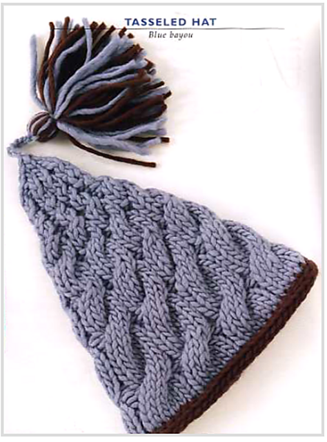 Tasseled Hat: Blue Bayou 
