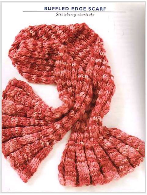 Ruffled Edge Scarf