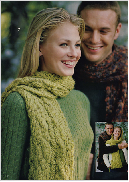 His and Her Scarves, Knitted