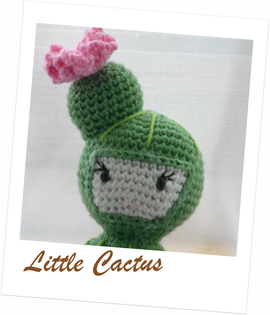 Cactus Kokeshi Doll