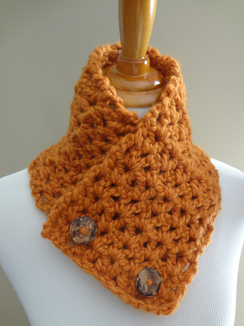 Butternut Squash Neckwarmer