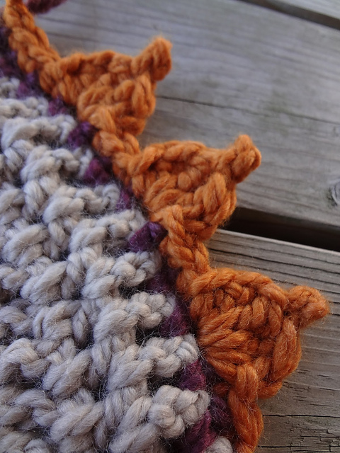 Pumpkin Patch Crochet Edging