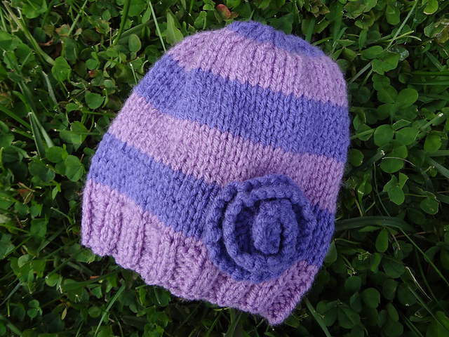 Very Violet Newborn Hat