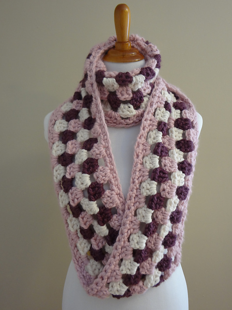Cherries In Bloom Infinity Scarf