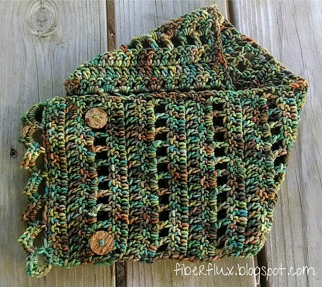 Earth Fairy Button Cowl