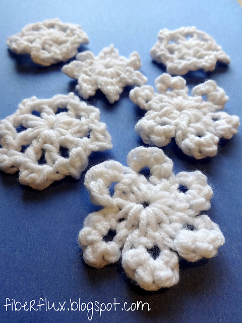One Round Snowflakes