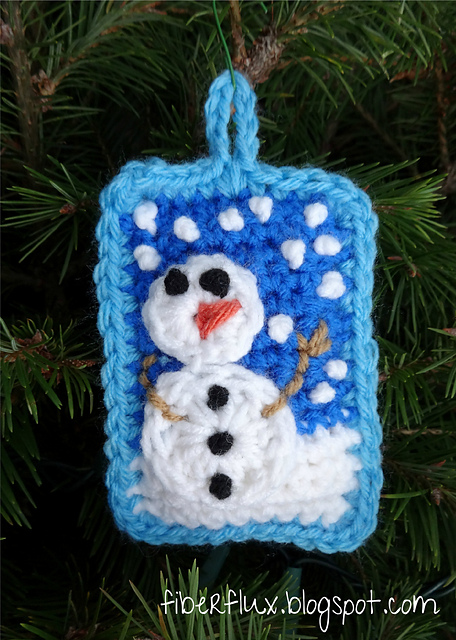 Snow Day Pillow Ornament