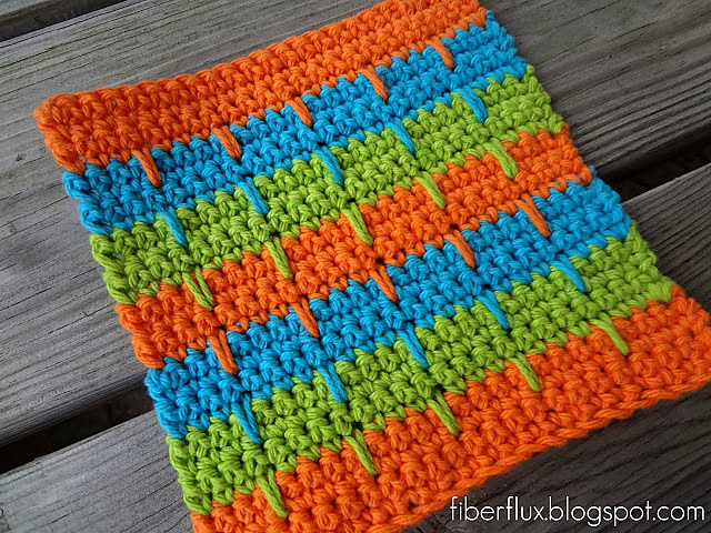 Bahama Stripe Dishcloth