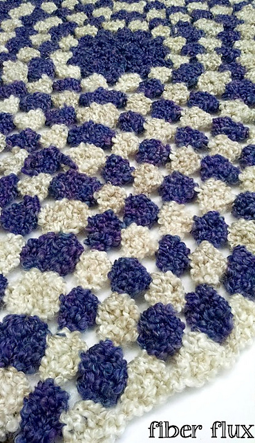 Violet Clouds Throw